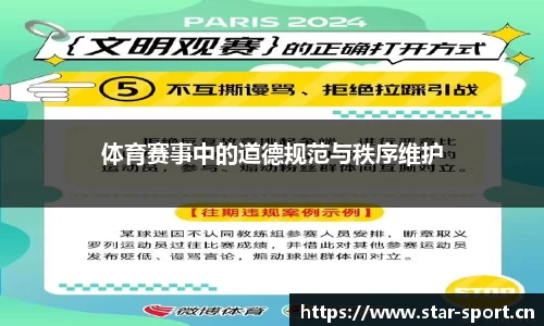 体育赛事中的道德规范与秩序维护
